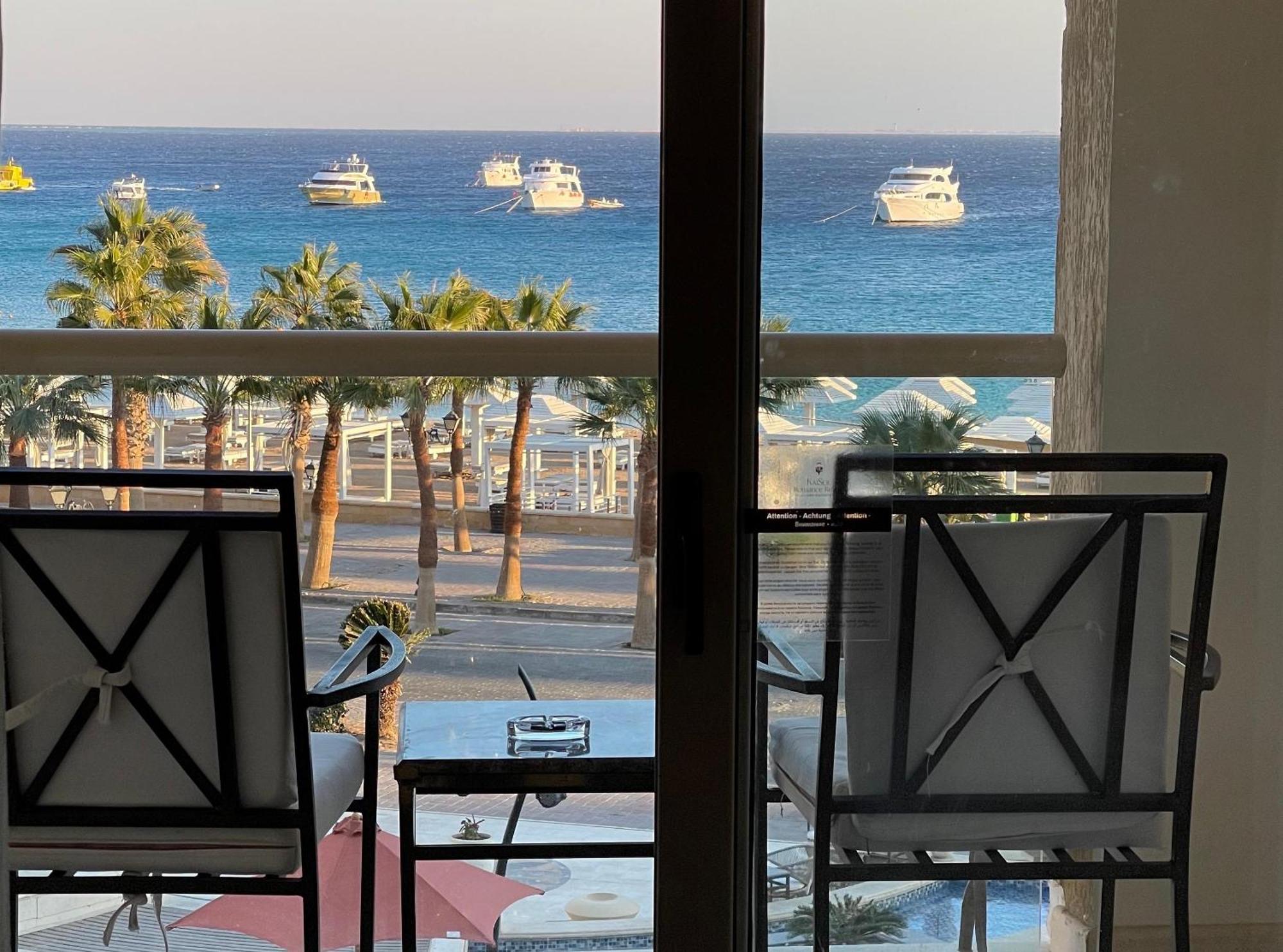Kaisol Romance Resort Sahl Hasheesh - Adults Only フルガダ エクステリア 写真 View from a hotel room